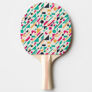 Abstract patroon 3 tafeltennisbatje