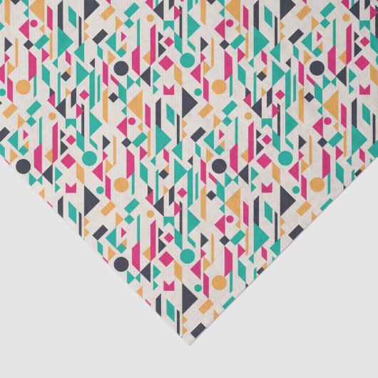 Abstract patroon 3 tissuepapier (Detail)