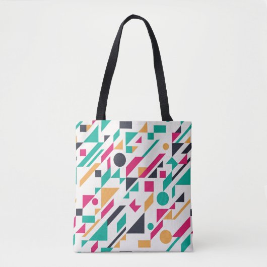 Abstract patroon 3 tote bag (Voorkant)