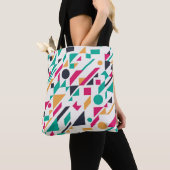 Abstract patroon 3 tote bag (Dichtbij)
