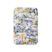 Abstract patroon badmat (Voorkant Verticaal)