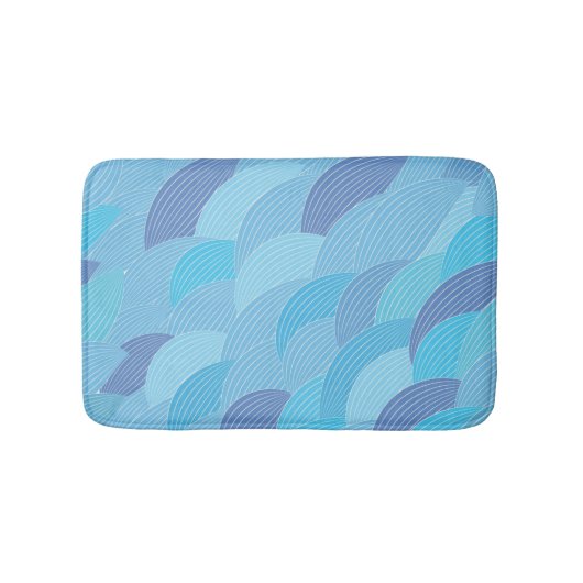 Abstract patroon badmat (Voorkant)