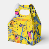 Abstract patroon bedankdoosjes (Achterkant)