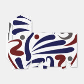 abstract patroon bedankdoosjes (Uitgevouwen)