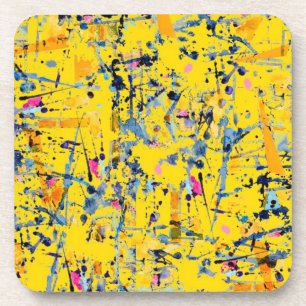 Abstract patroon bier onderzetter