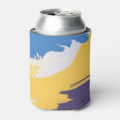 Abstract patroon blikjeskoeler (Blikje Voorkant)