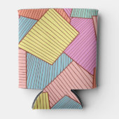 Abstract patroon blikjeskoeler (Voorkant)