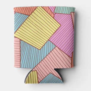 Abstract patroon blikjeskoeler