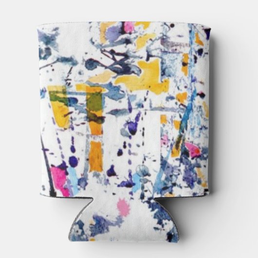 Abstract patroon blikjeskoeler (Achterkant)