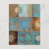 Abstract patroon briefkaart (Voorkant)