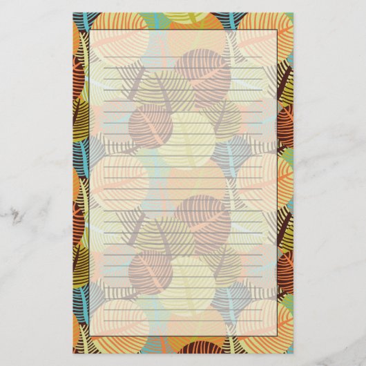 Abstract patroon briefpapier (Voorkant)