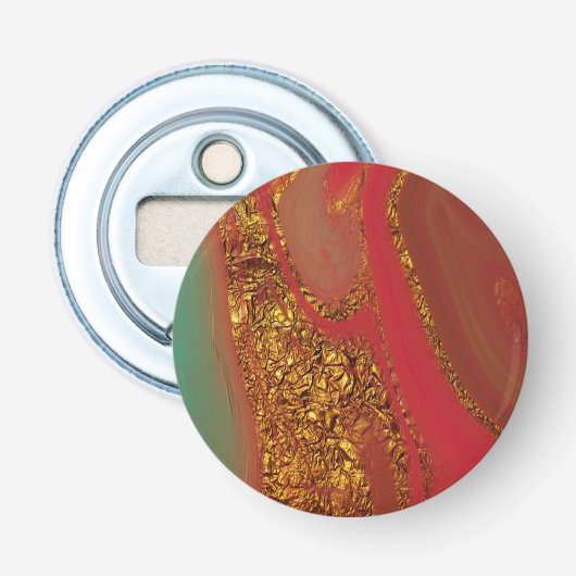 abstract patroon. button flesopener (Voorkant)