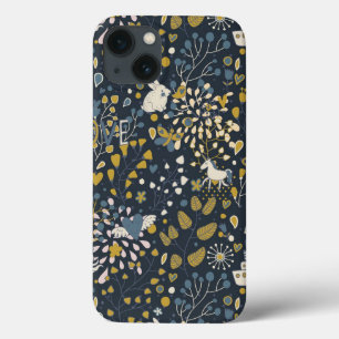 Abstract patroon iPhone 13 hoesje