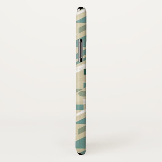 Abstract patroon Case-Mate iPhone case (Achterkant / rechts)