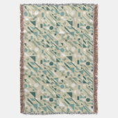 Abstract patroon deken (Voorkant Verticaal)