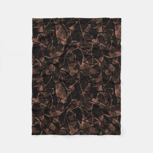 Abstract patroon fleece deken (Voorkant)