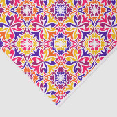 Abstract Patroon geometrische ontkoppeling Tissuepapier (Detail)