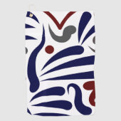  abstract patroon golfhanddoek (Voorkant)