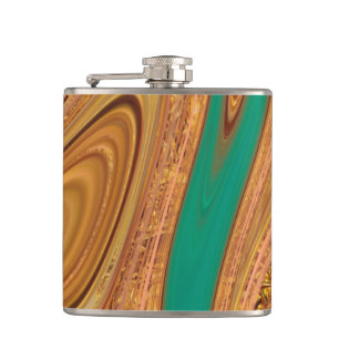 abstract patroon. heupfles