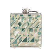 Abstract patroon heupfles (Achterkant)