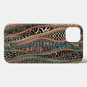 Abstract patroon in etnische stijl Case-Mate iPhone case (Achterkant (horizontaal))