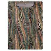 Abstract patroon in etnische stijl klembord (Voorkant)