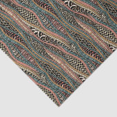 Abstract patroon in etnische stijl tissuepapier (Detail)