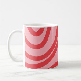 abstract patroon koffiemok