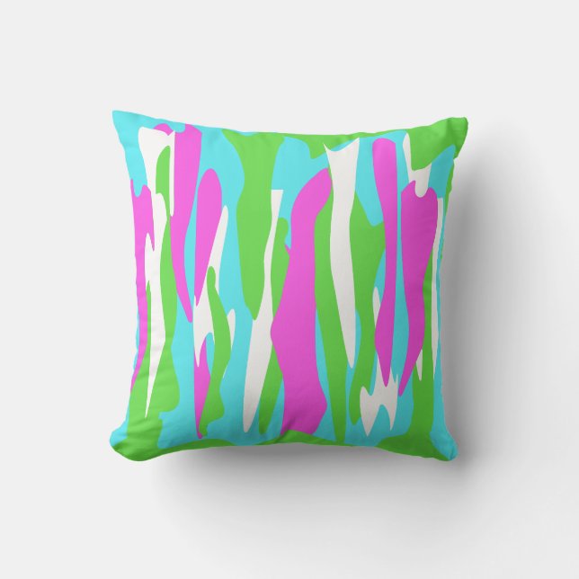 Abstract patroon  kussen (Voorkant)