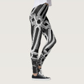 Abstract patroon leggings (Rechts)