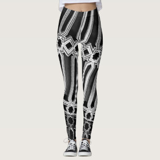 Abstract patroon leggings
