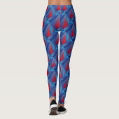 Abstract patroon leggings (Achterkant)