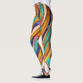 Abstract patroon leggings (Links)