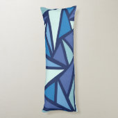 Abstract patroon lichaamskussen (Achterkant (Verticaal))