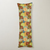 Abstract patroon lichaamskussen (Achterkant (Verticaal))