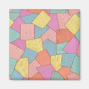 Abstract patroon magneet