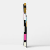 Abstract patroon met gestructureerde geometrische  Case-Mate iPhone case (Achterkant / Rechts)