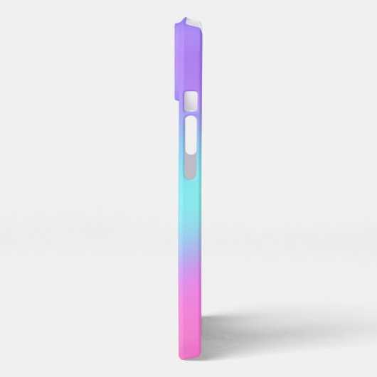 Abstract patroon met kleurrijke regenboogstijl iPh iPhone Hoesje (Linkerkant)