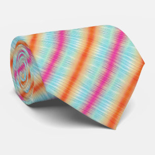 Abstract patroon met meerdere kleuren stropdas