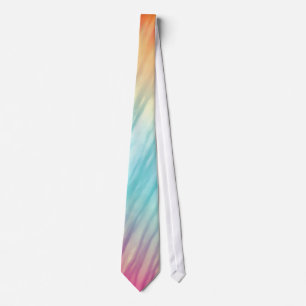Abstract patroon met meerdere kleuren stropdas