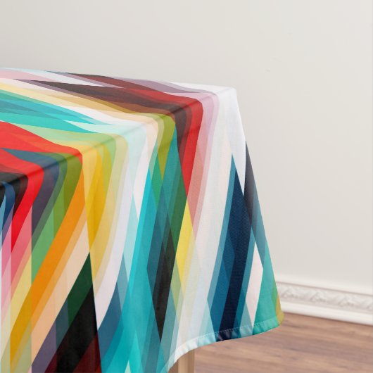 Abstract patroon met meerdere kleuren tafelkleed (Voorbeeld)