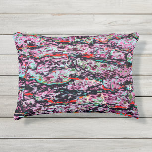 Abstract patroon met meerkleurendeclaratie buitenkussen