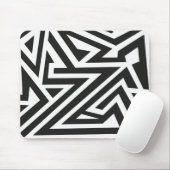 Abstract patroon muismat (Met muis)