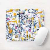 Abstract patroon muismat (Met muis)