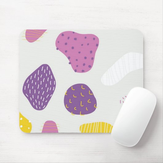 Abstract patroon muismat (Met muis)