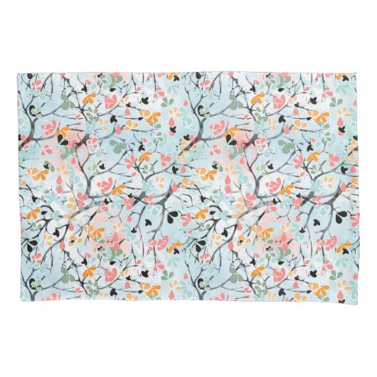 Abstract patroon, najaarspatroon kussensloop (Voorkant)