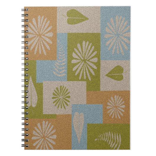 Abstract patroon notitieboek (Voorkant)