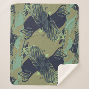 Abstract patroon op een , moderne achtergrond sherpa deken