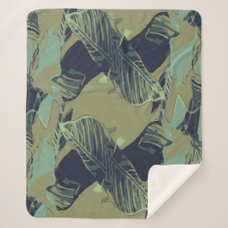 Abstract patroon op een , moderne achtergrond sherpa deken