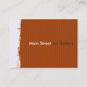 Abstract patroon Painterly Main Street Gallery Visitekaartje